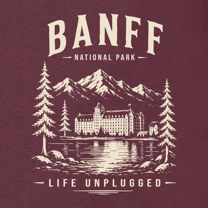 BANFF NATIONAL PARK Supersoft Midweight Zip Up Hoodie
