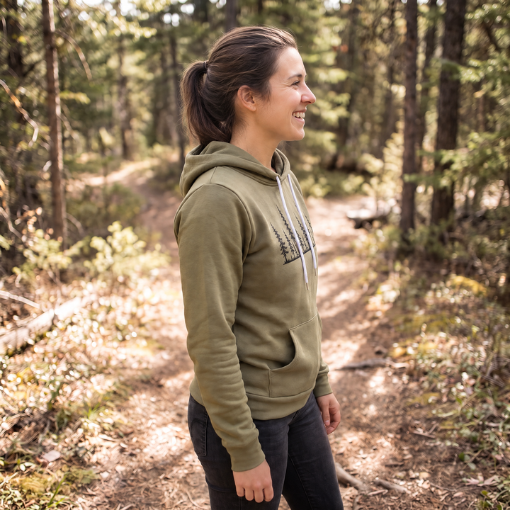 ROAMING Super Soft Hoodie — Side profile