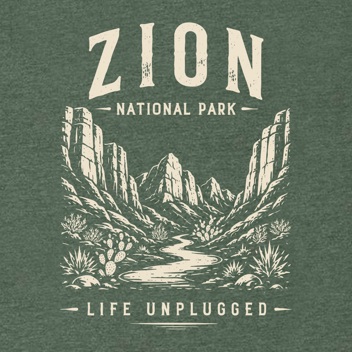 ZION NATIONAL PARK Long Sleeve T-Shirt