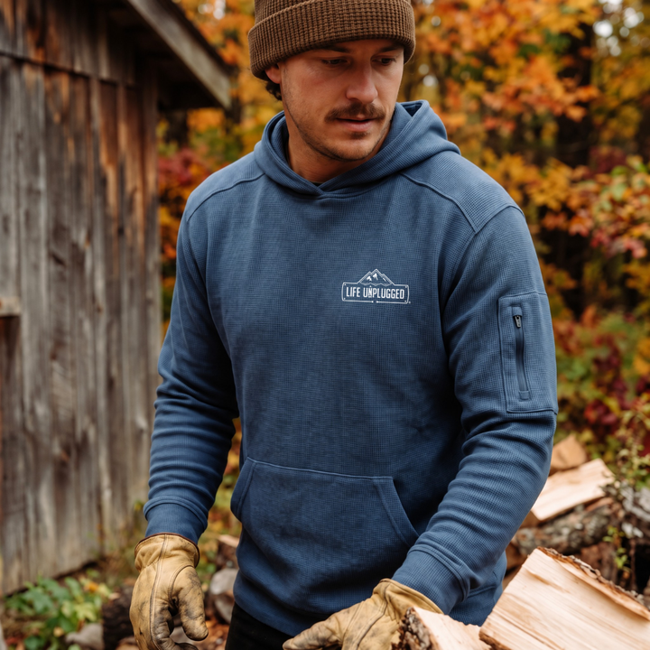 Founder's Select™ Waffle Knit Performance Hoodie