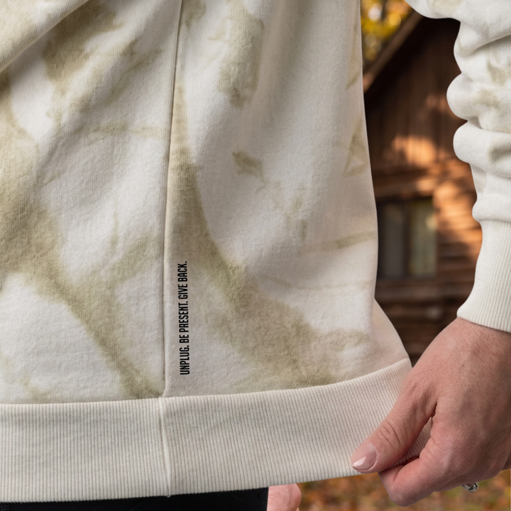 Limited Edition Sunflower White Camo Oversized Heavyweight Hoodie
