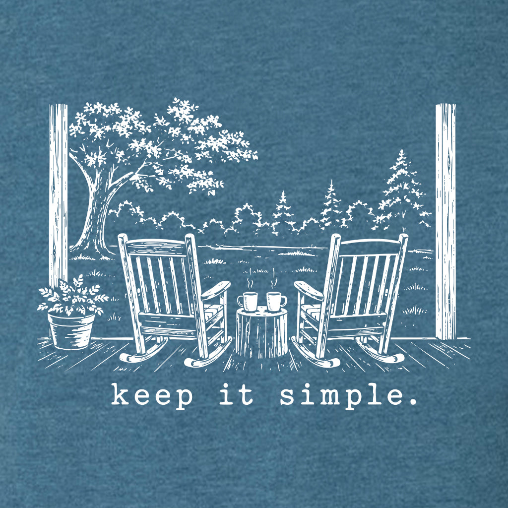 KEEP IT SIMPLE. Long Sleeve T-Shirt
