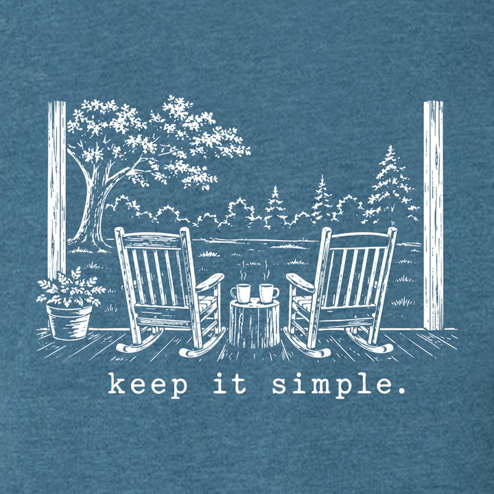 KEEP IT SIMPLE. Long Sleeve T-Shirt