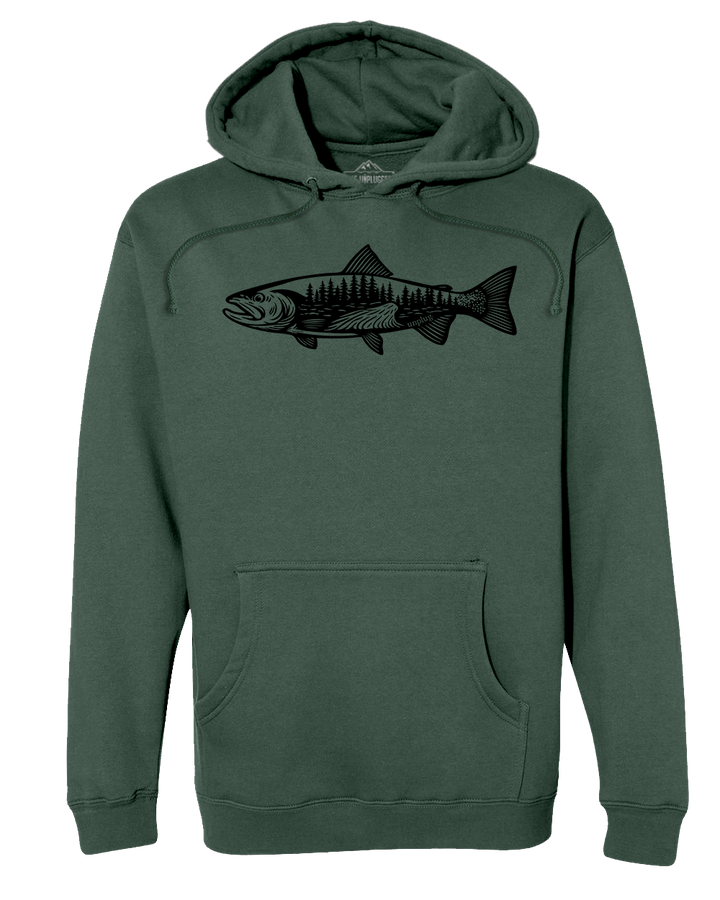 WOODLAND TROUT Heavyweight Hoodie