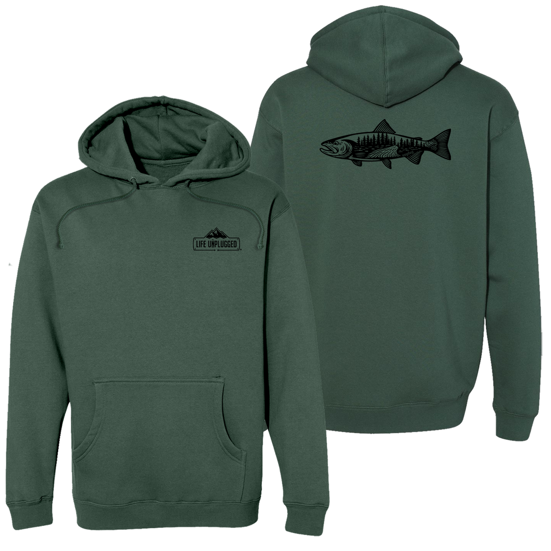 WOODLAND TROUT Heavyweight Hoodie
