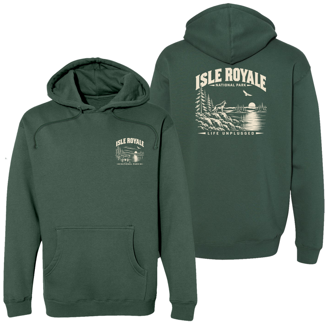 ISLE ROYALE NATIONAL PARK Heavyweight Hoodie