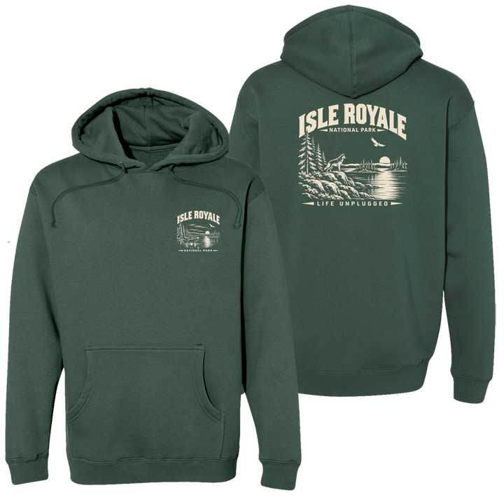 ISLE ROYALE NATIONAL PARK Heavyweight Hoodie