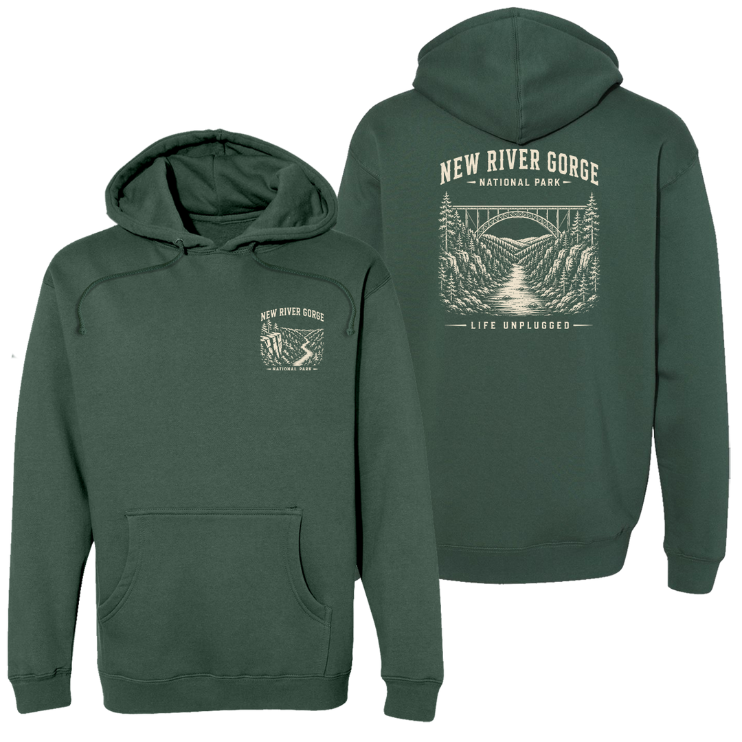 NEW RIVER GORGE NATIONAL PARK Heavyweight Hoodie