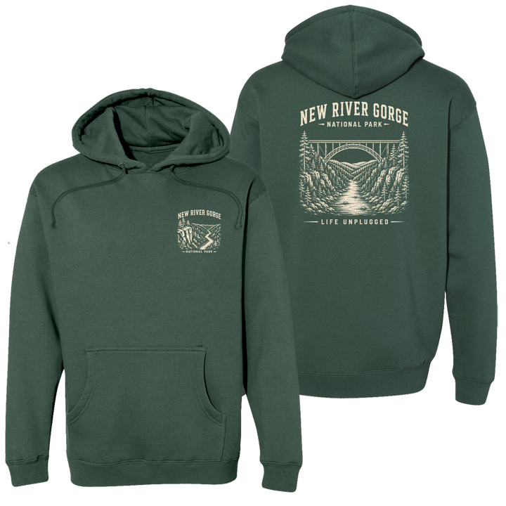 NEW RIVER GORGE NATIONAL PARK Heavyweight Hoodie