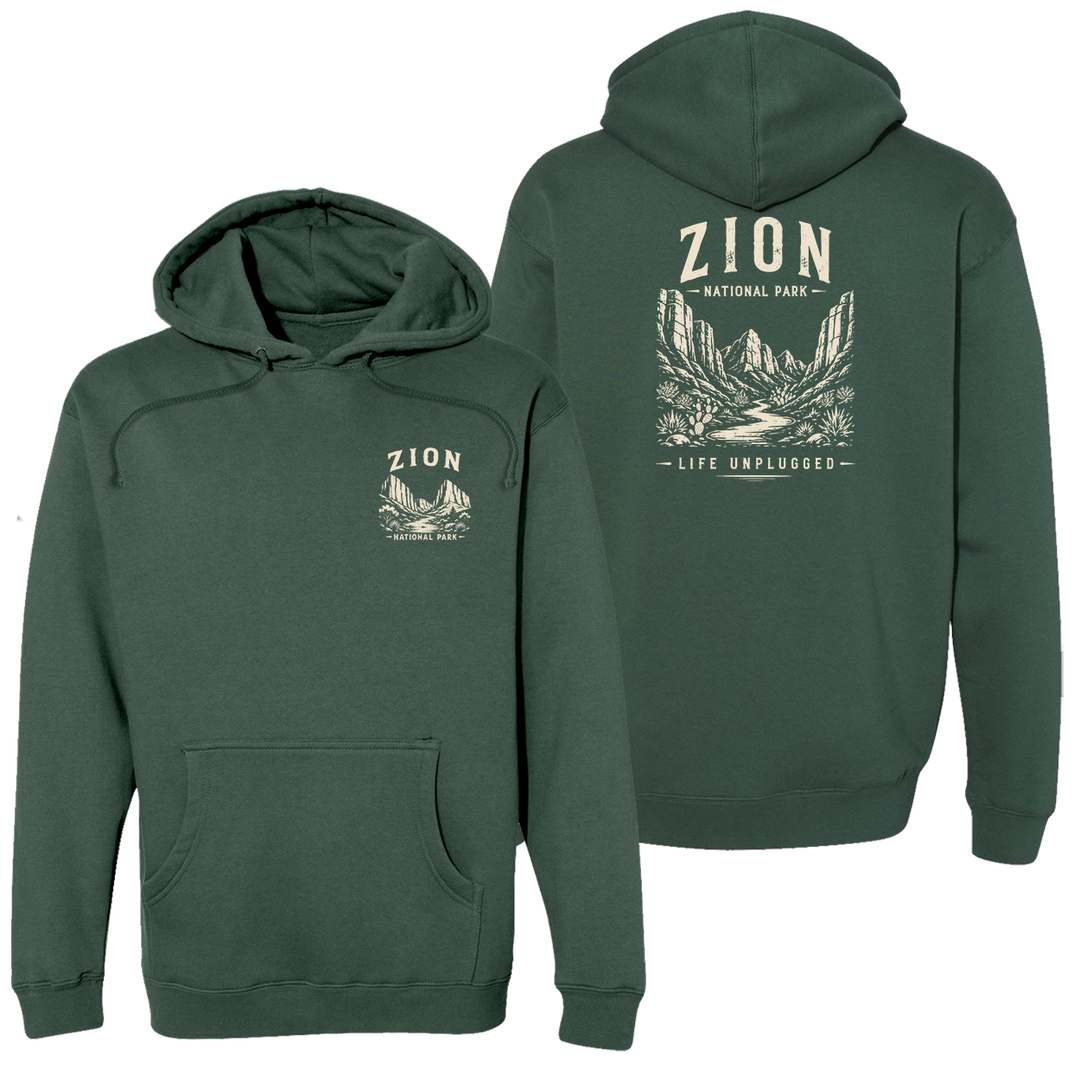 ZION NATIONAL PARK Heavyweight Hoodie