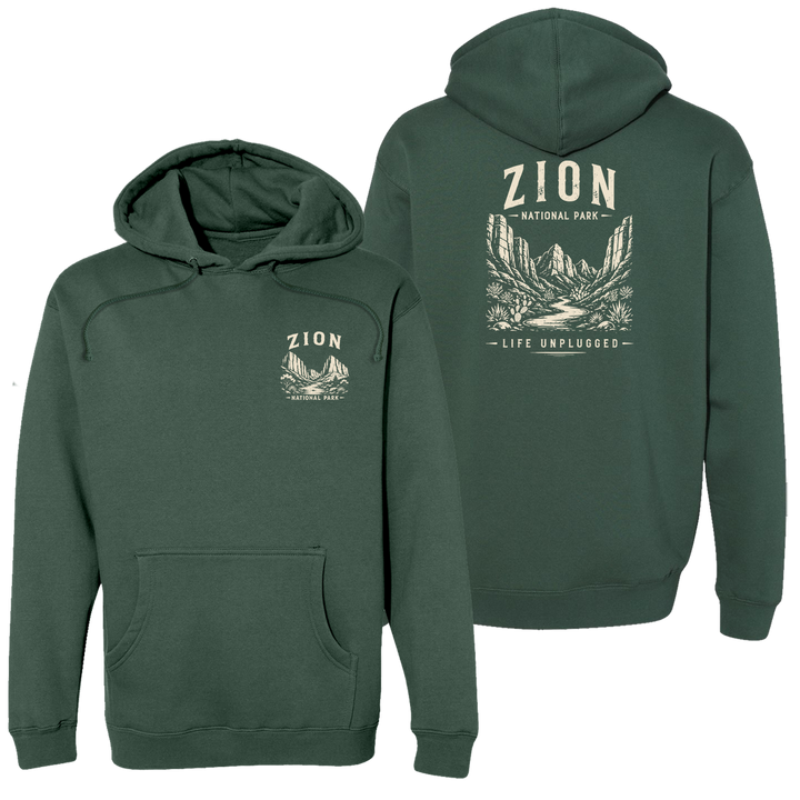 ZION NATIONAL PARK Heavyweight Hoodie