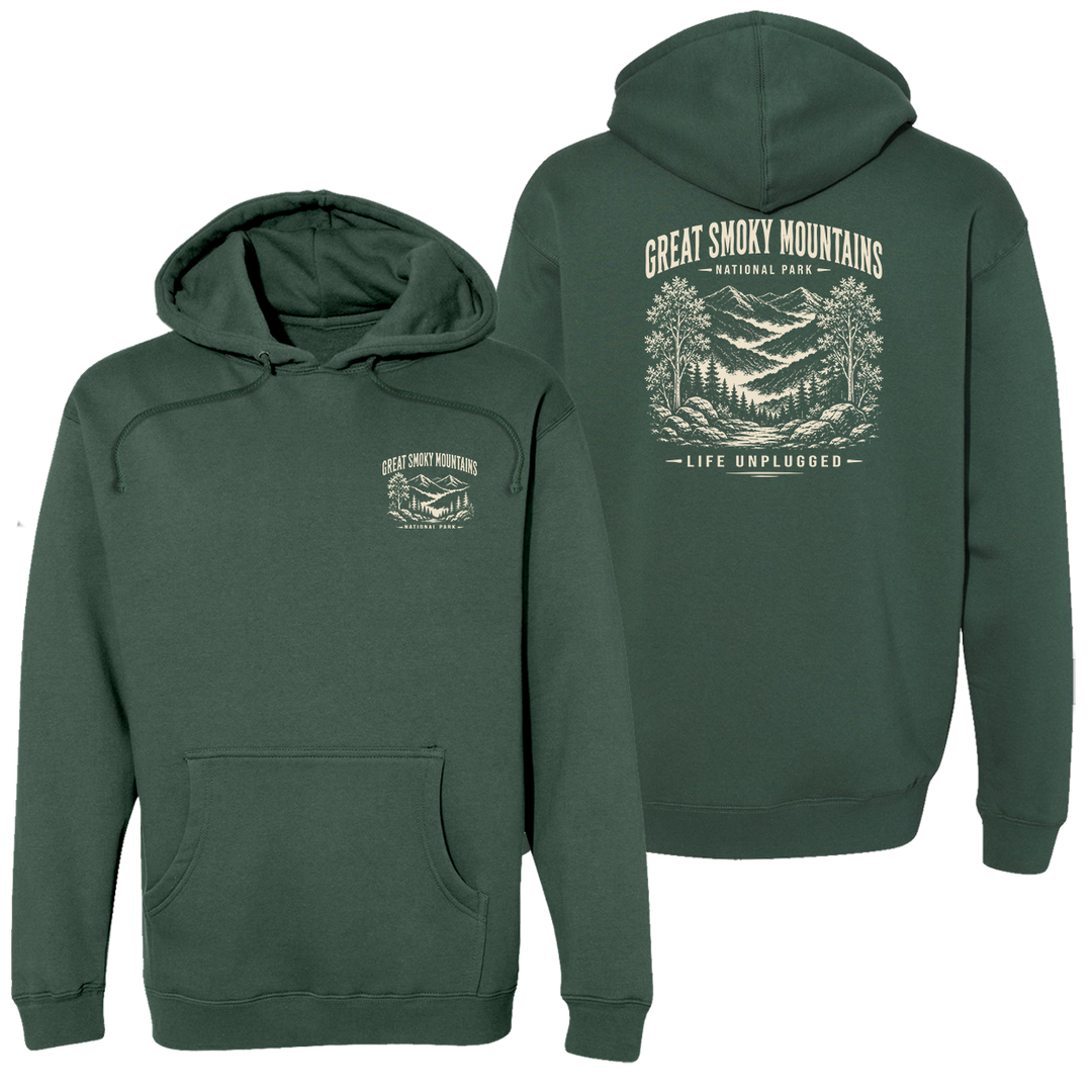 GREAT SMOKY MOUNTAINS NATIONAL PARK Heavyweight Hoodie