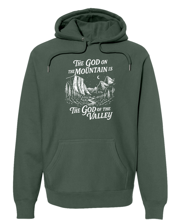 GOD ON THE MOUNTAIN Super Heavyweight Hoodie