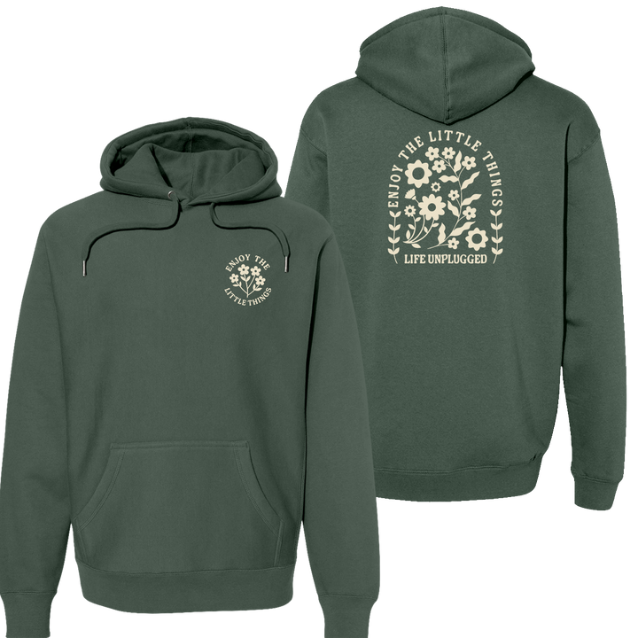 ENJOY THE LITTLE THINGS Super Heavyweight Hoodie