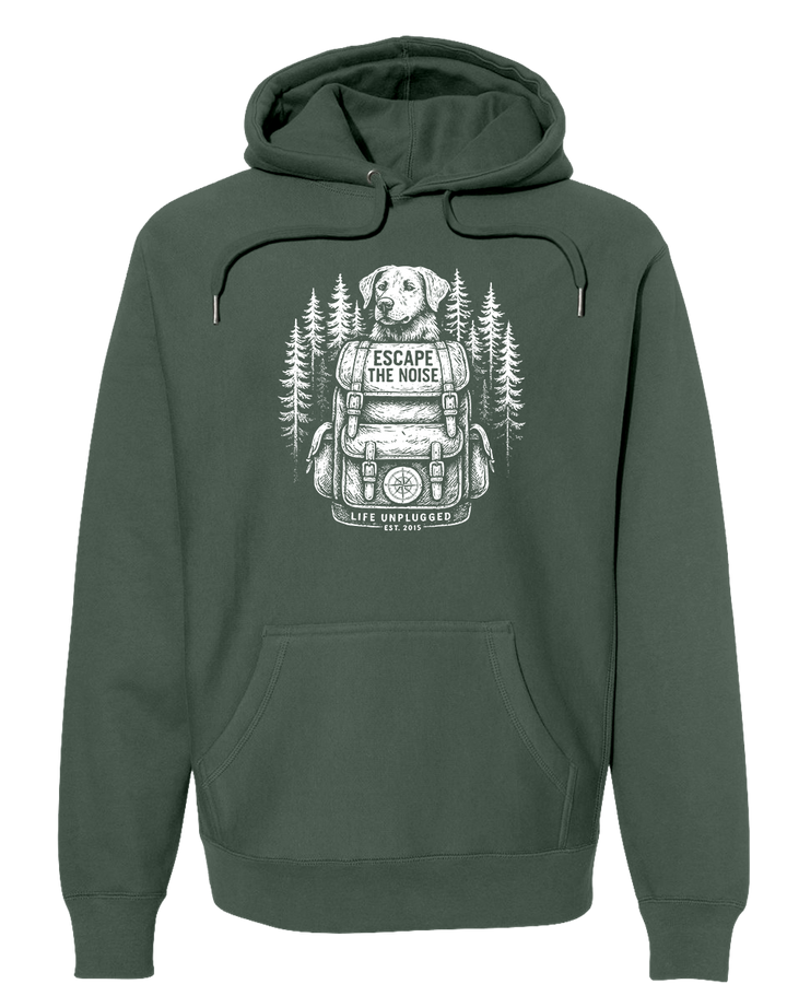PAWS AND PINES Super Heavyweight Hoodie
