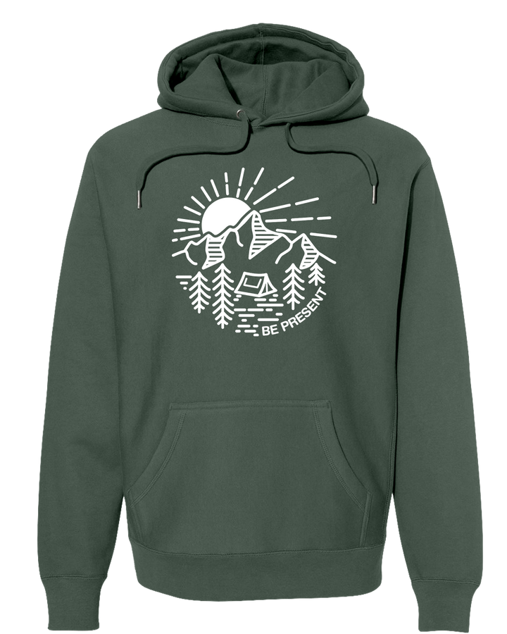 MOUNTAIN SUNSET Super Heavyweight Hoodie