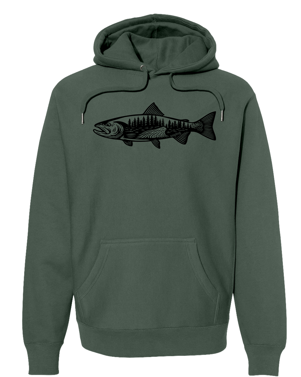 WOODLAND TROUT Super Heavyweight Hoodie