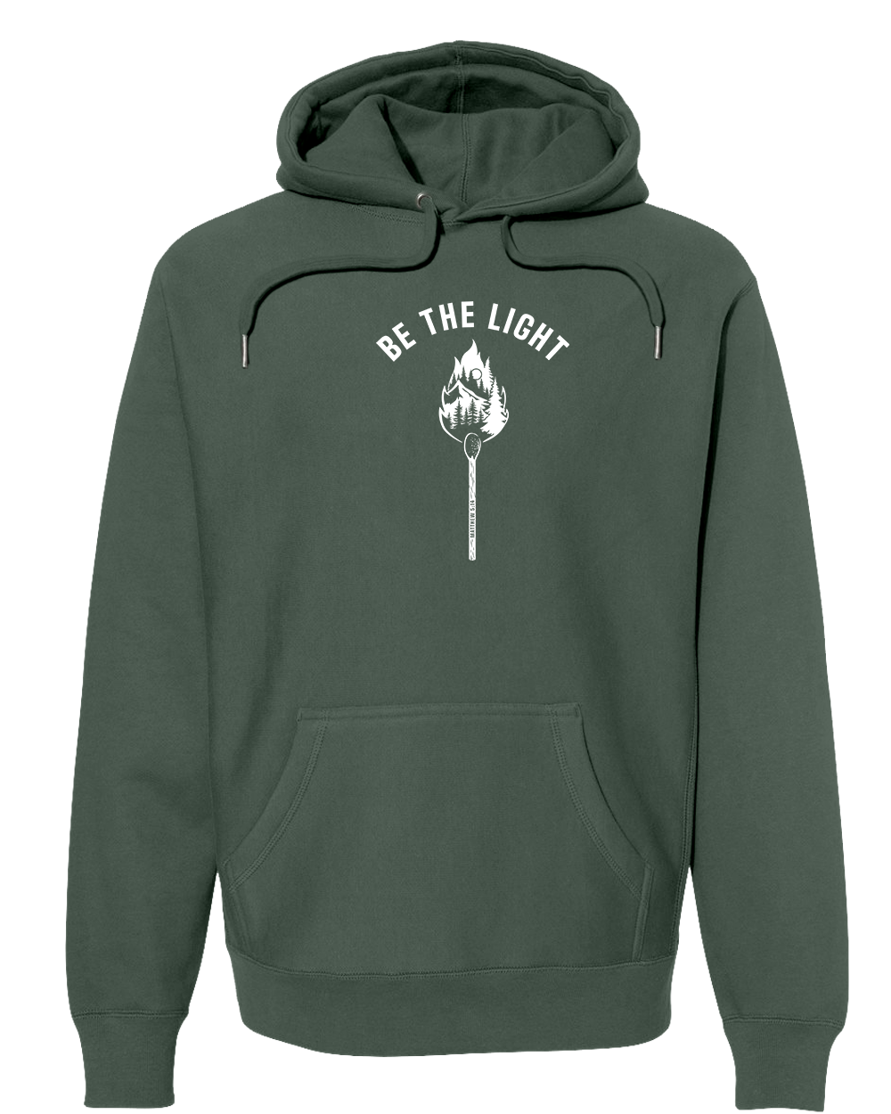 BE THE LIGHT Super Heavyweight Hoodie