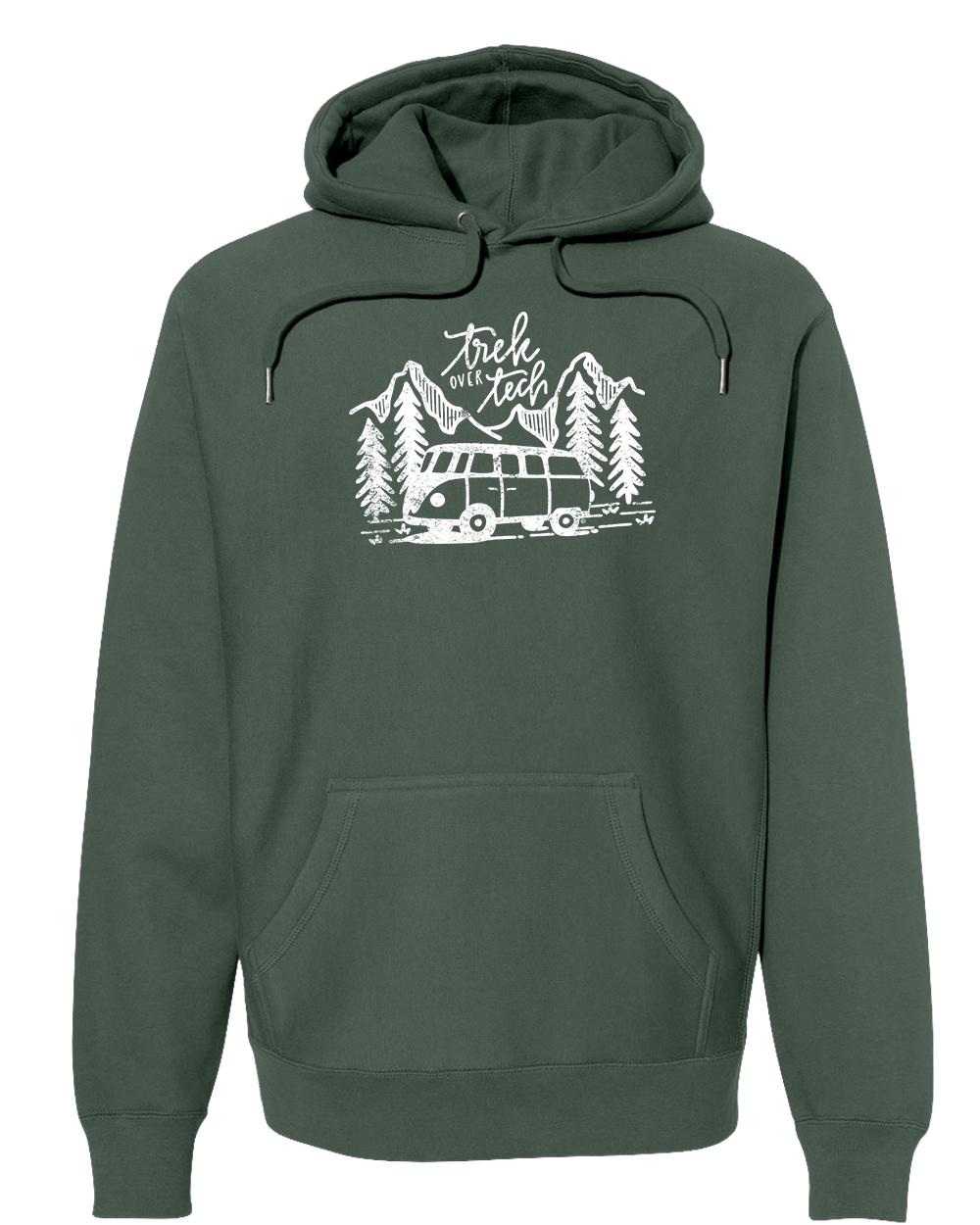 TREK OVER TECH Super Heavyweight Hoodie