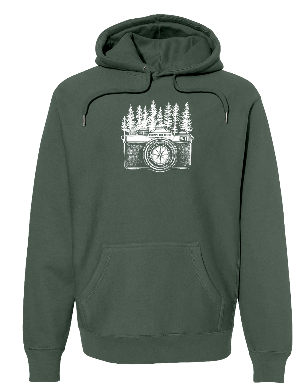 CAMERA IN THE TREES Super Heavyweight Hoodie