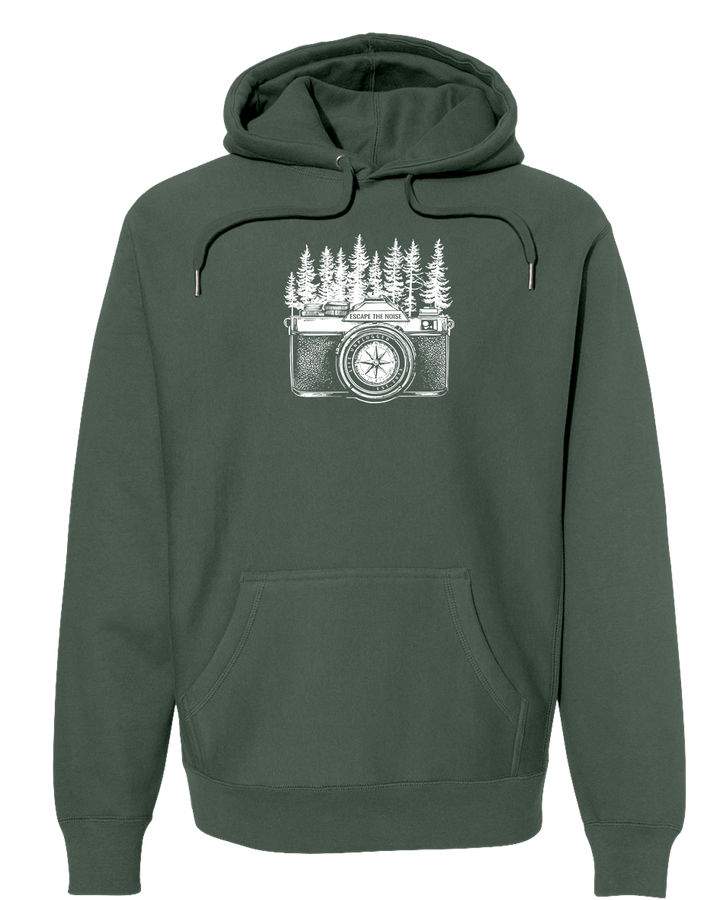 CAMERA IN THE TREES Super Heavyweight Hoodie