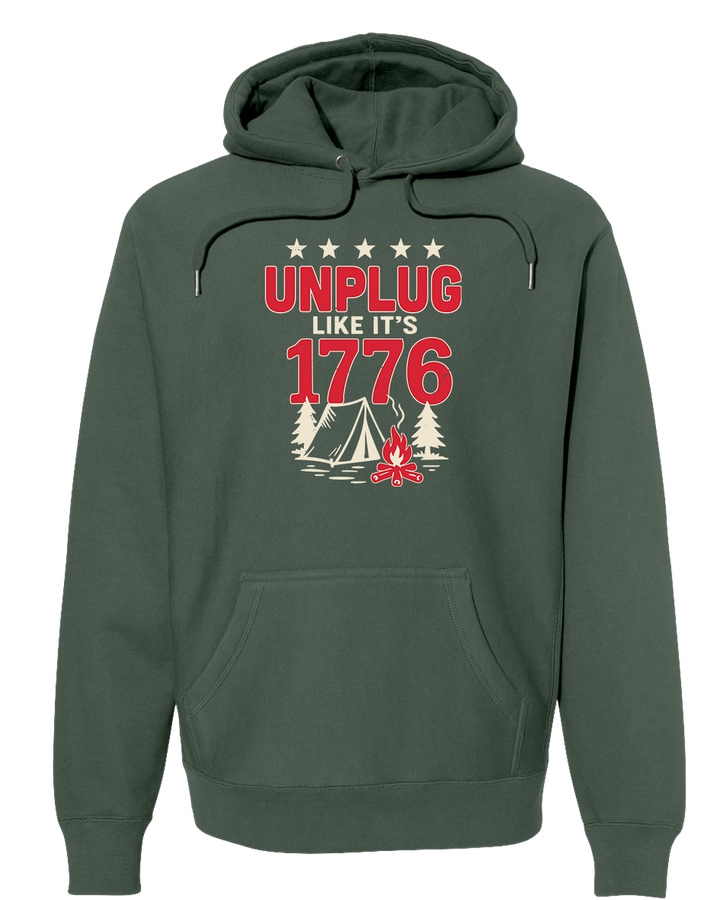 UNPLUG 1776 Super Heavyweight Hoodie