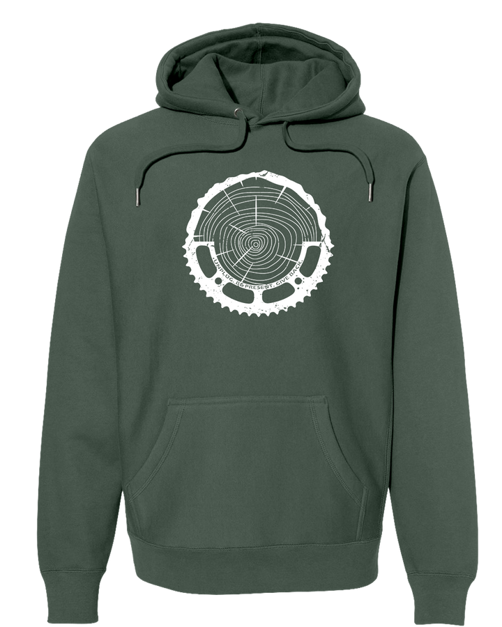 TREE RING CHAINRING Super Heavyweight Hoodie