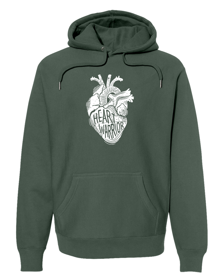 HEART WARRIOR Super Heavyweight Hoodie