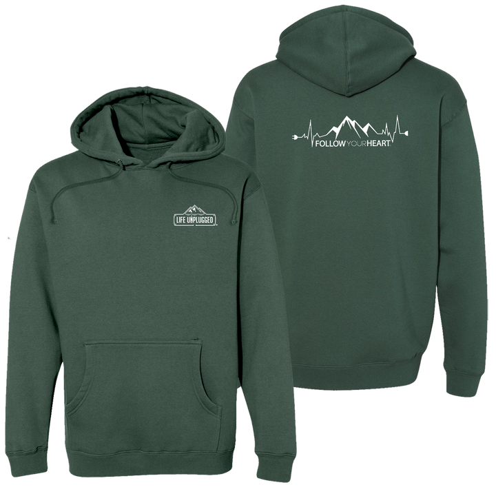Follow Your Heart Heavyweight Hoodie