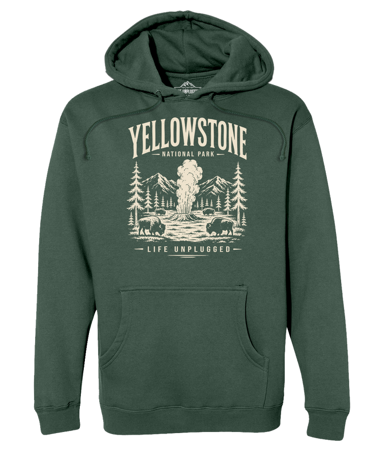 YELLOWSTONE NATIONAL PARK Heavyweight Hoodie