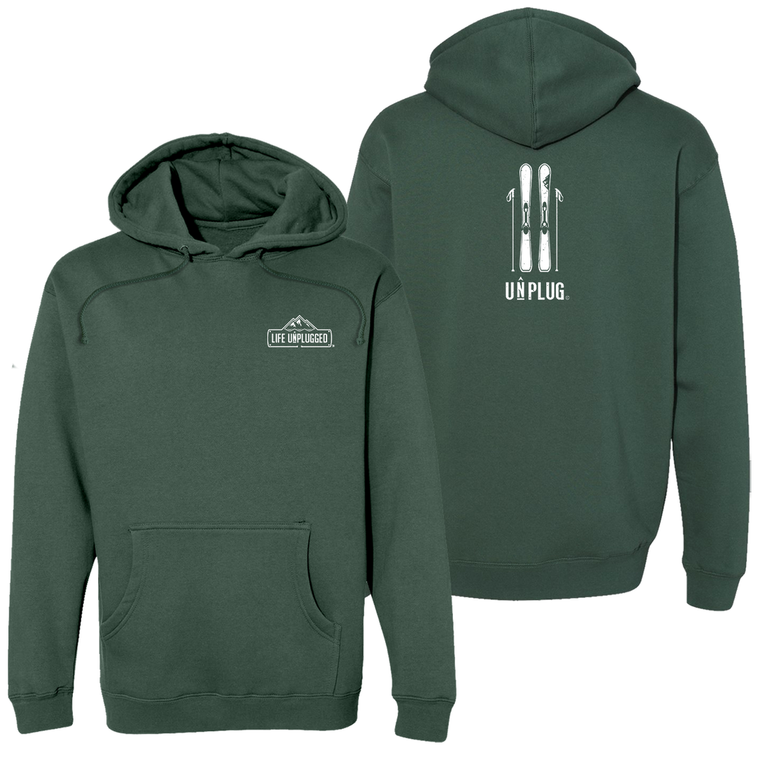 Skiing Heavyweight Hoodie
