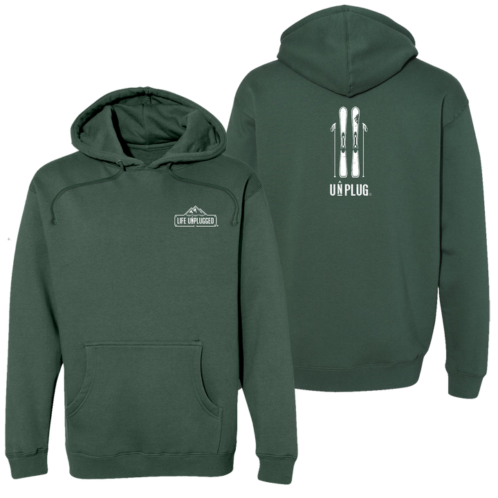 Skiing Heavyweight Hoodie