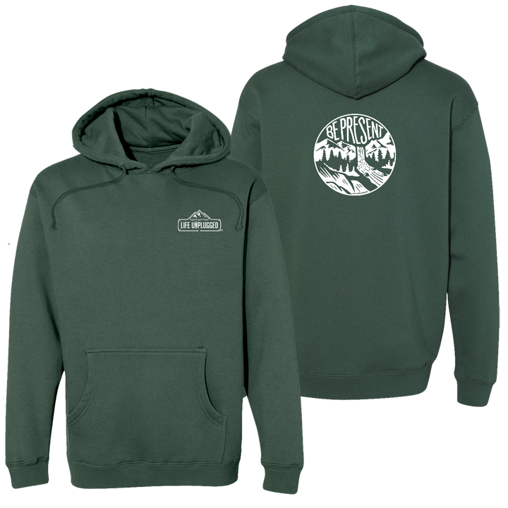 Be Present Waterfall Heavyweight Hoodie