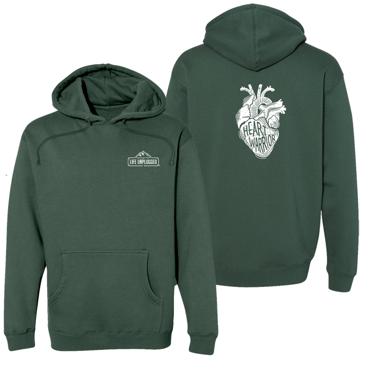 HEART WARRIOR Heavyweight Hoodie