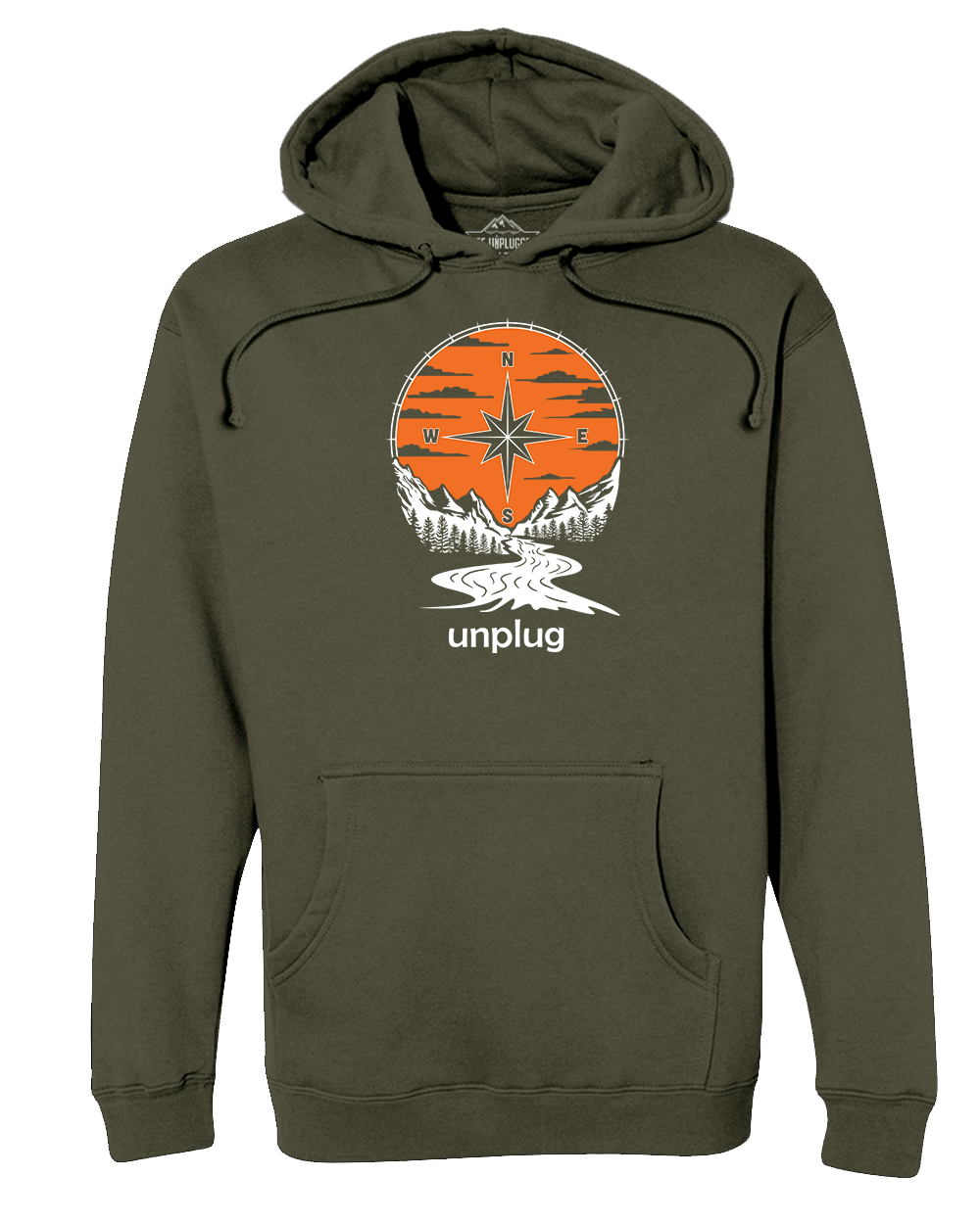 Compass Sunset Heavyweight Hoodie