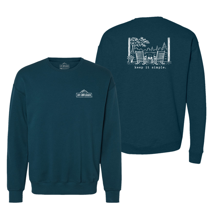 KEEP IT SIMPLE. Midweight Super Soft Crewneck