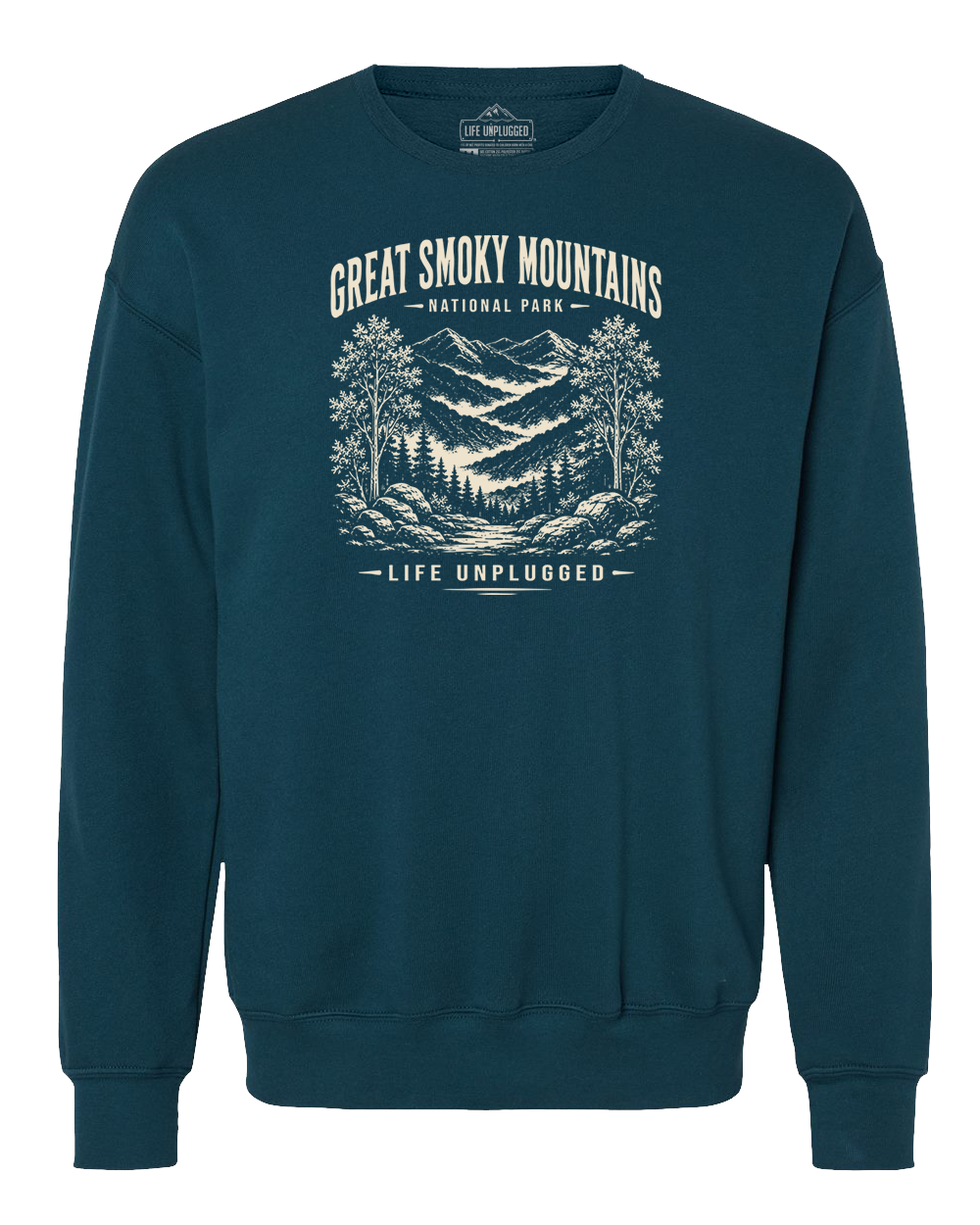 GREAT SMOKY MOUNTAINS NATIONAL PARK Midweight Super Soft Crewneck