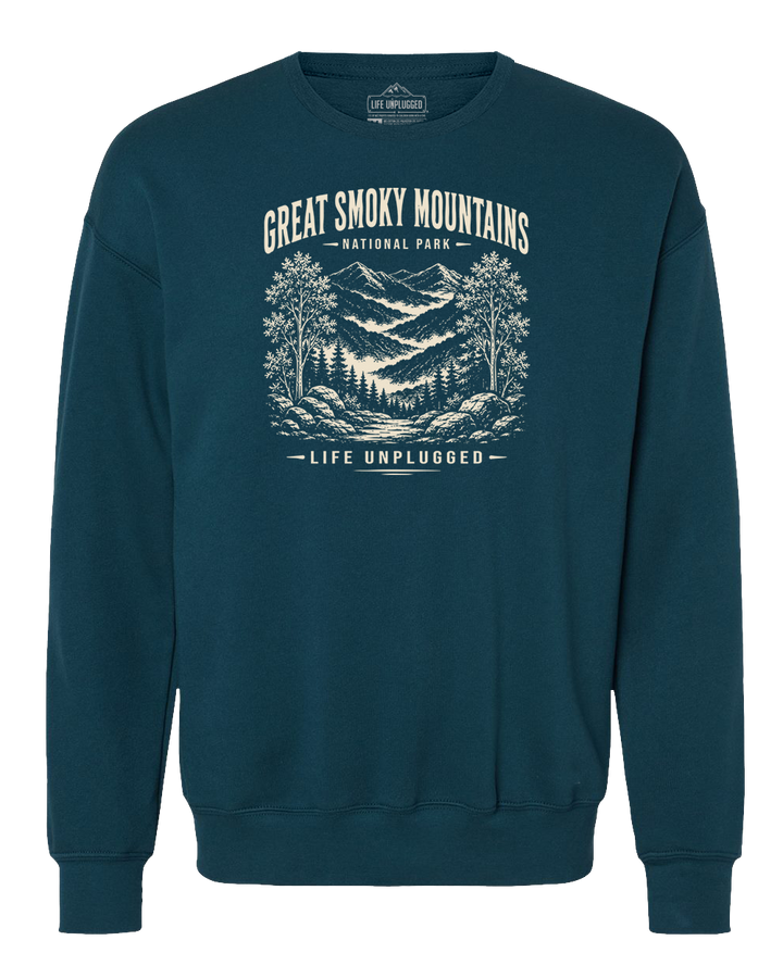 GREAT SMOKY MOUNTAINS NATIONAL PARK Midweight Super Soft Crewneck