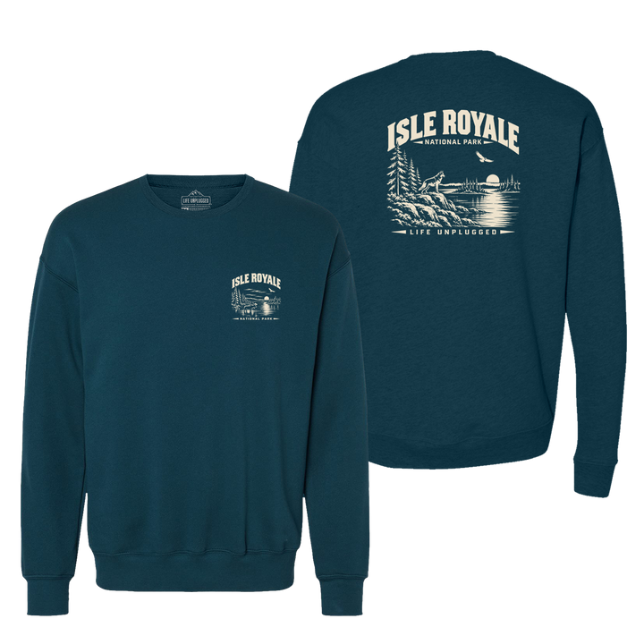 ISLE ROYALE NATIONAL PARK Midweight Super Soft Crewneck