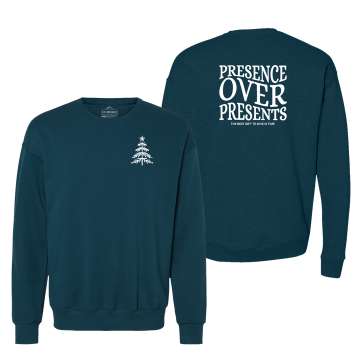 Presence Over Presents Midweight Super Soft Crewneck