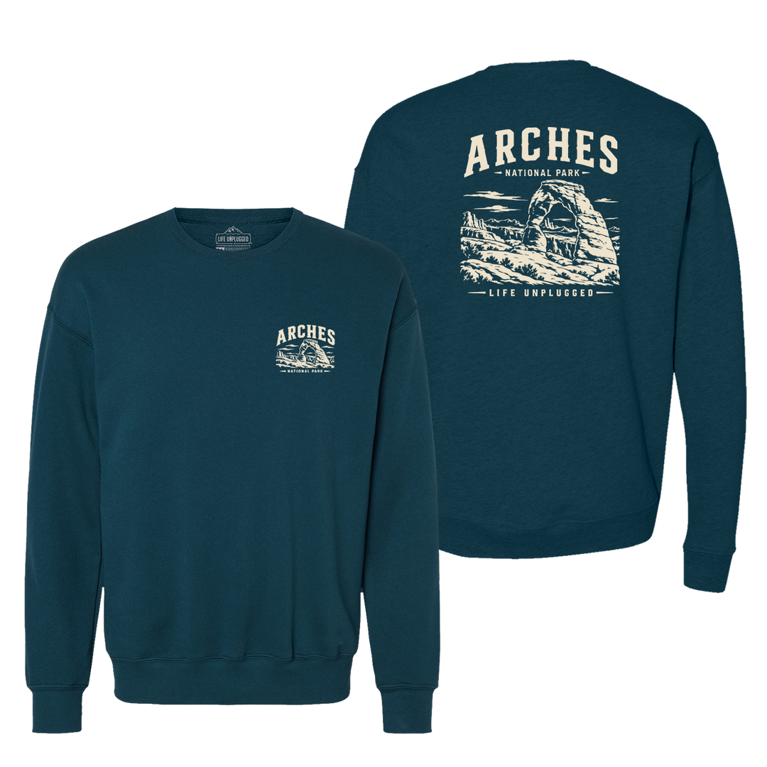 ARCHES NATIONAL PARK Midweight Super Soft Crewneck