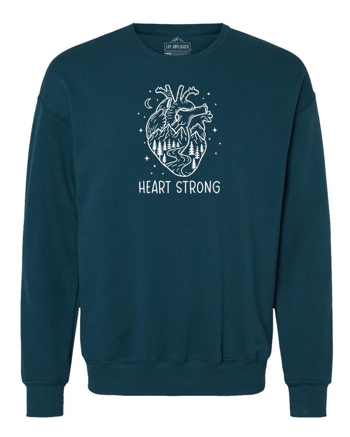 HEART STRONG Midweight Super Soft Crewneck