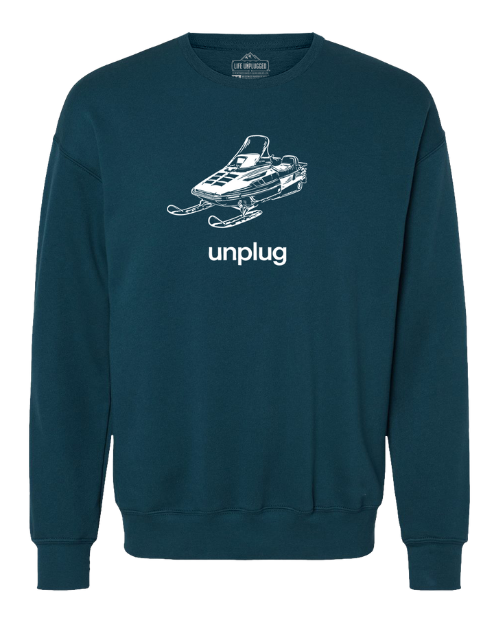 SNOWMOBILE Midweight Super Soft Crewneck