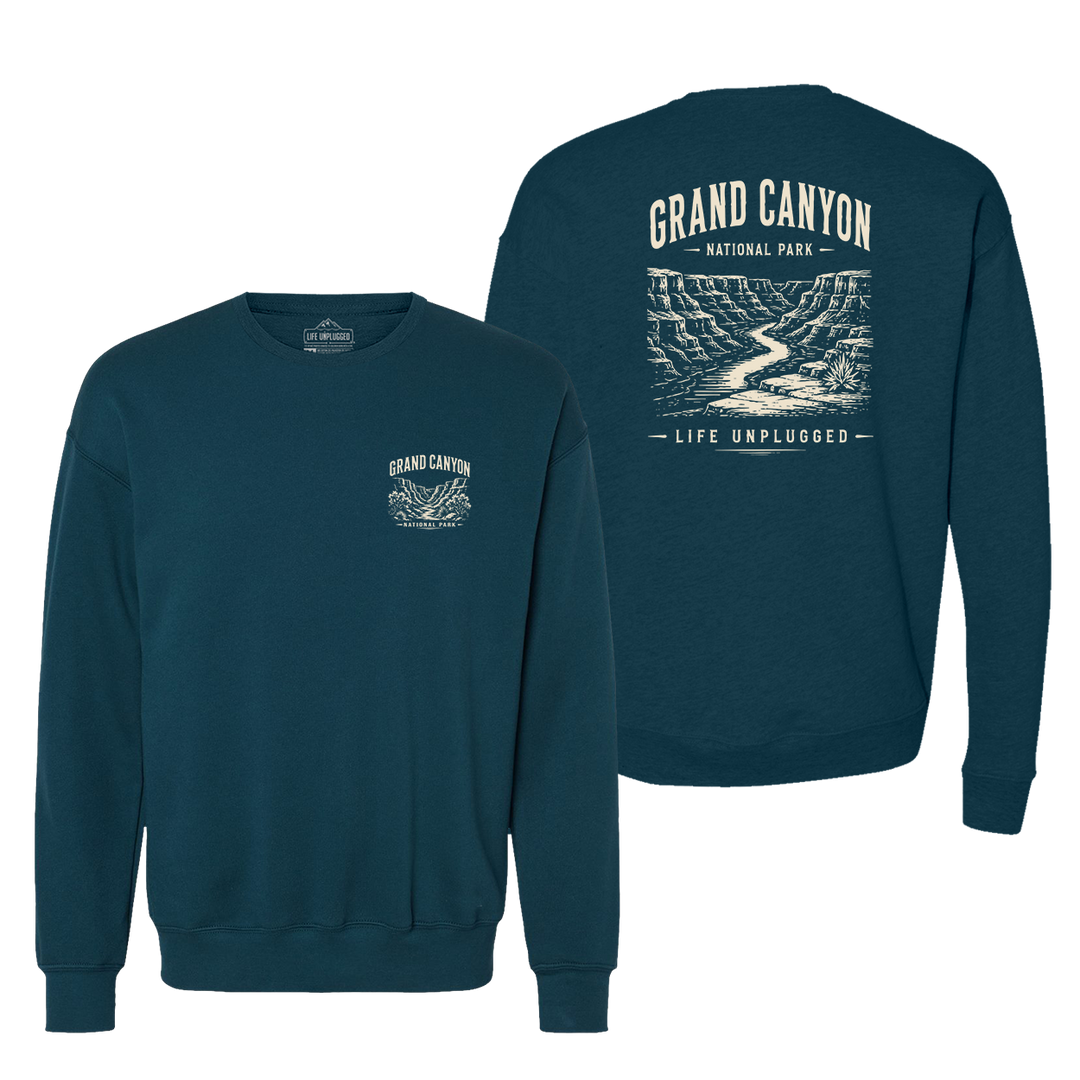 GRAND CANYON NATIONAL PARK Midweight Super Soft Crewneck