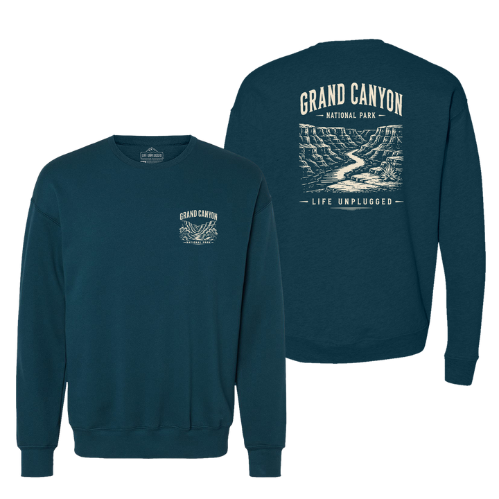 GRAND CANYON NATIONAL PARK Midweight Super Soft Crewneck