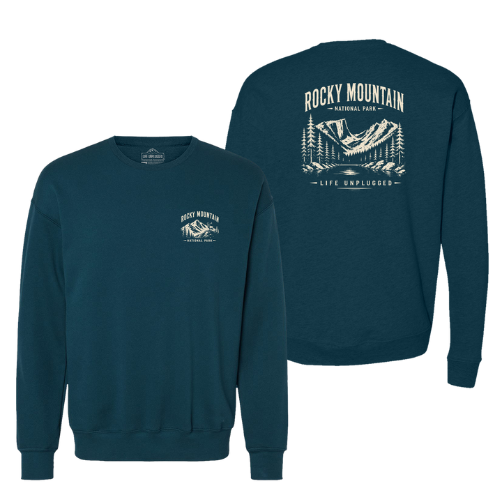 ROCKY MOUNTAIN NATIONAL PARK Midweight Super Soft Crewneck