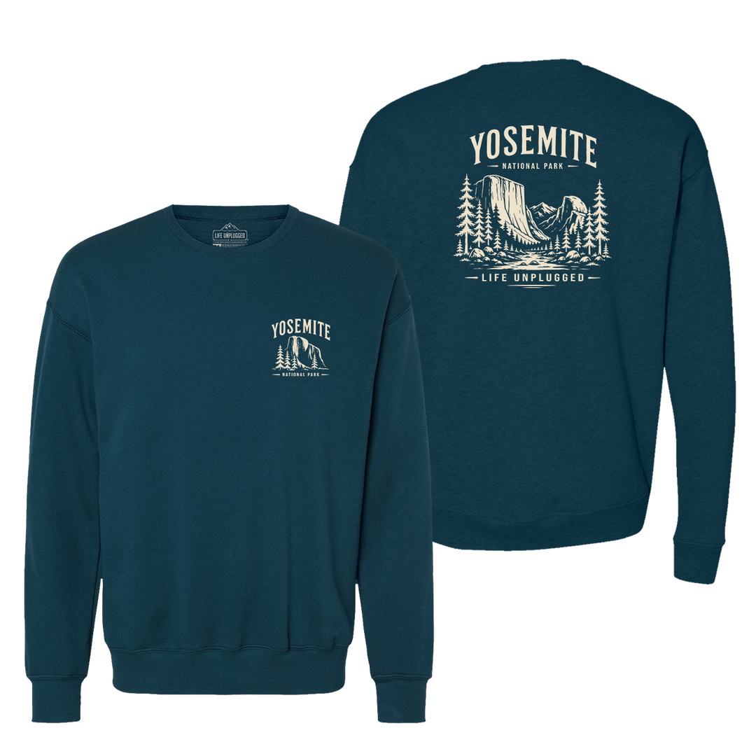 YOSEMITE NATIONAL PARK Midweight Super Soft Crewneck