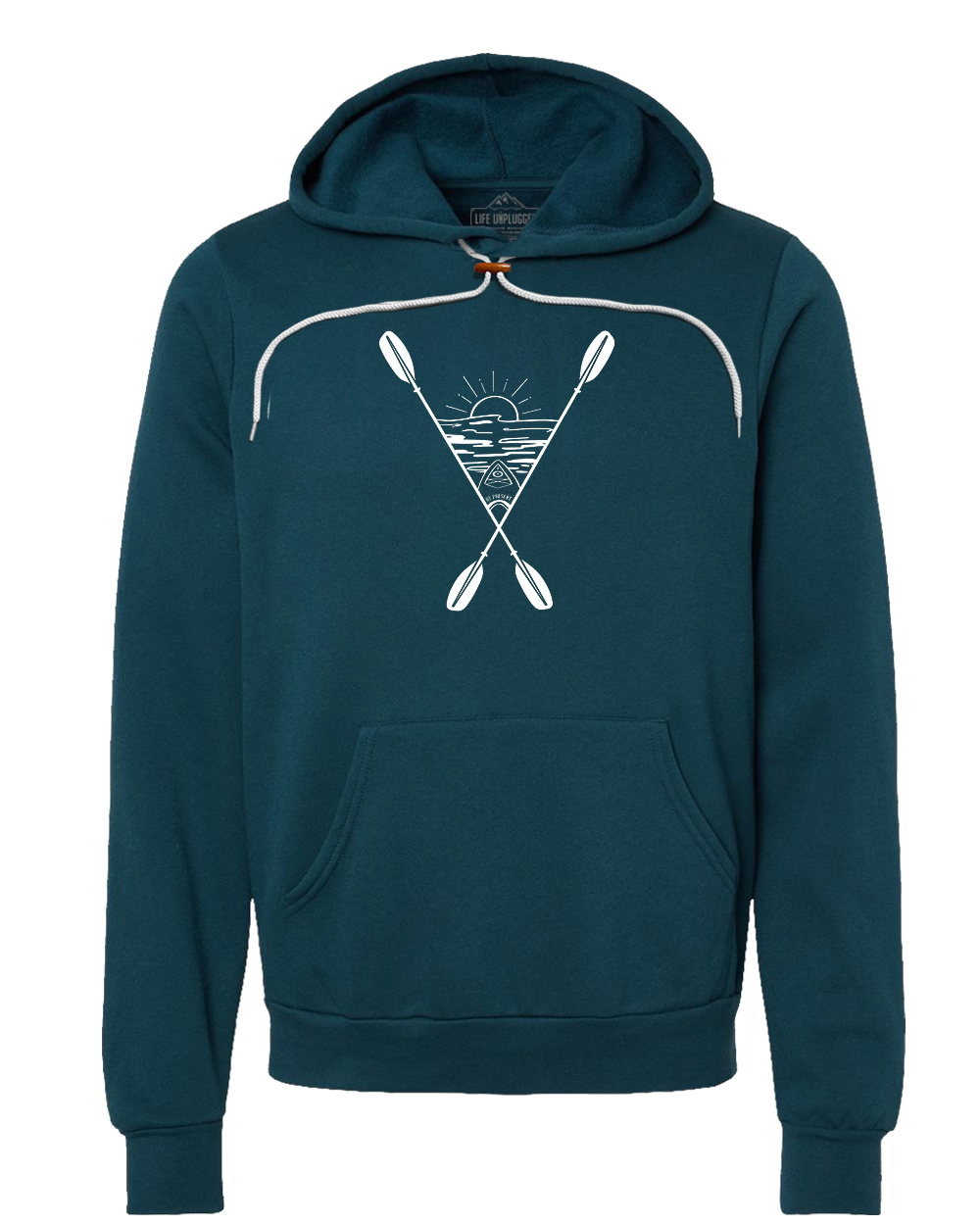 Kayaking Into The Sunset Super Soft Hoodie
