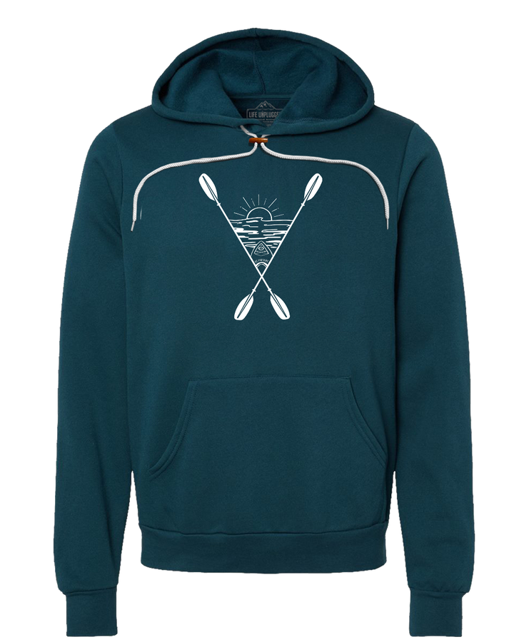 Kayaking Into The Sunset Super Soft Hoodie