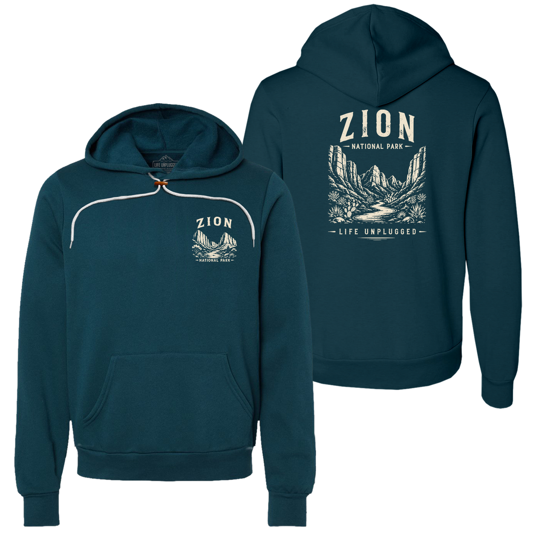ZION NATIONAL PARK Super Soft Hoodie
